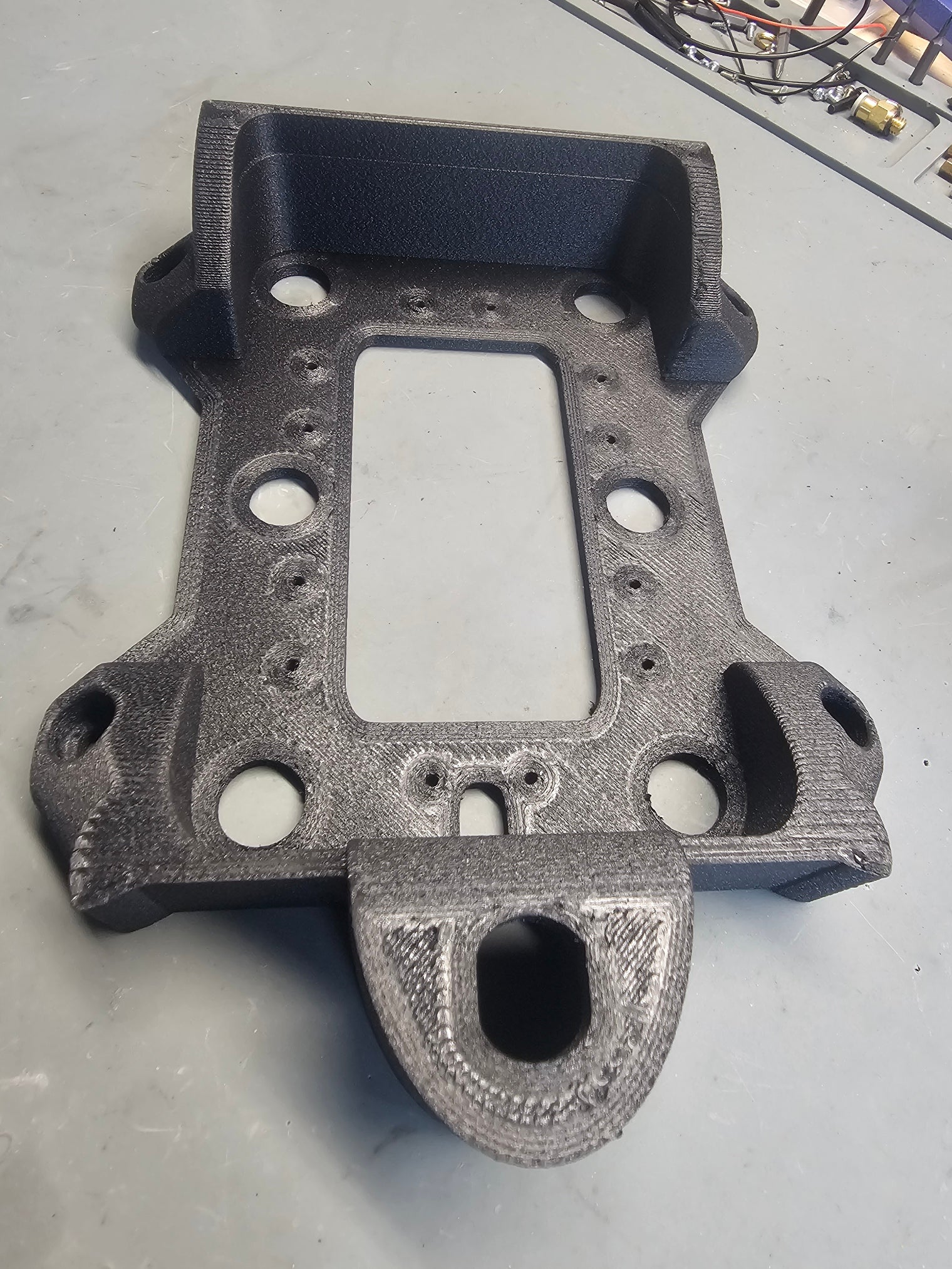 ASA Carbon Fiber Mount for RAK Wireless Solar Unify Enclosure Case