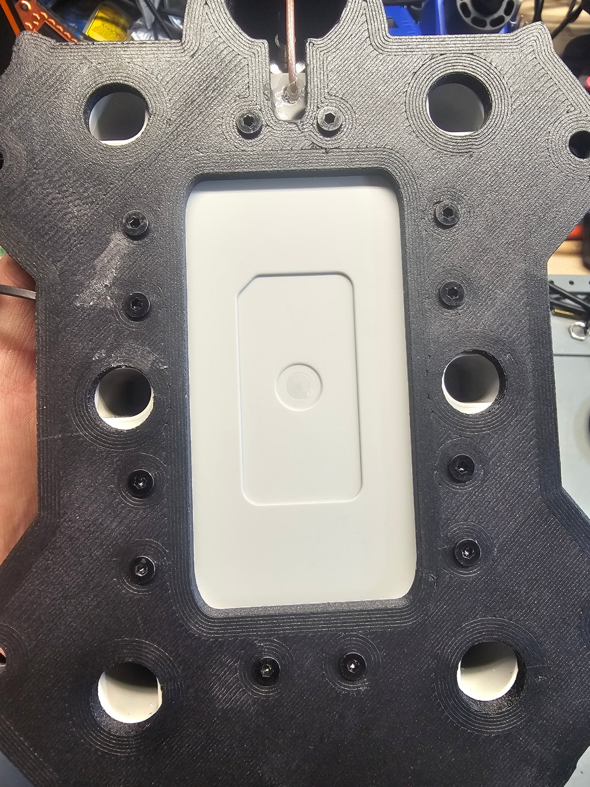 ASA Carbon Fiber Mount for RAK Wireless Solar Unify Enclosure Case
