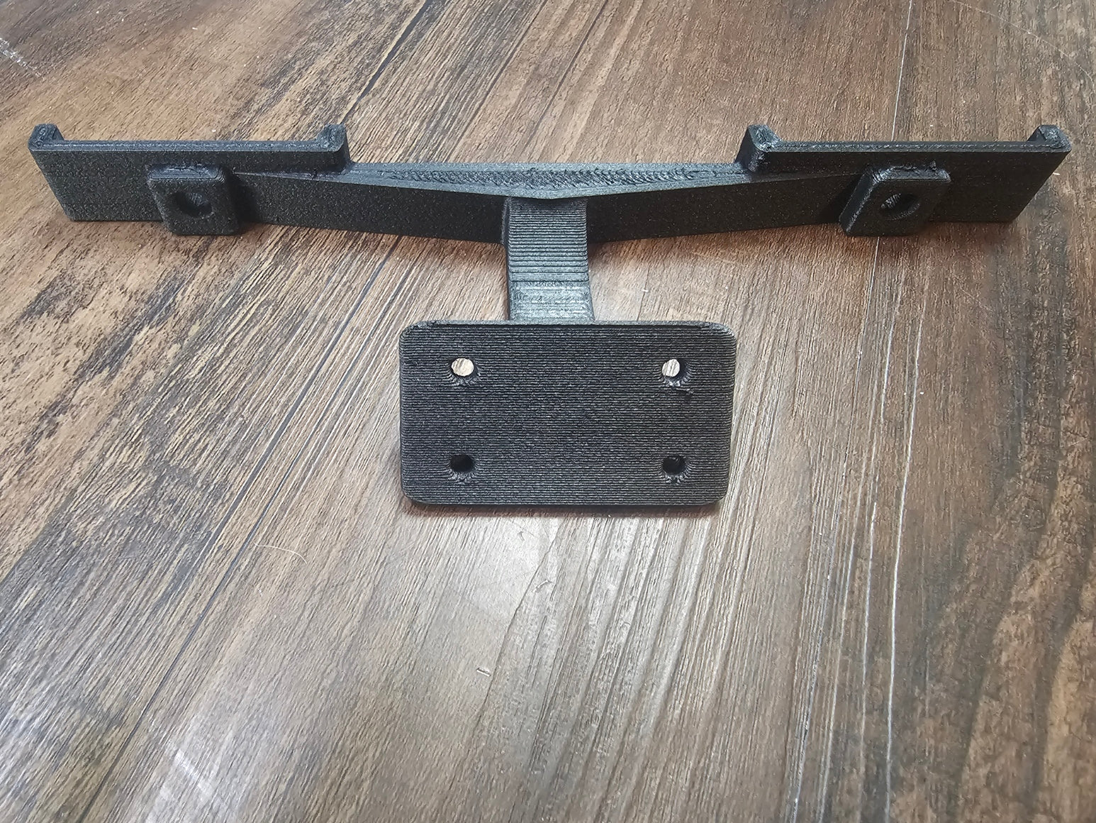 STL Double Solar Panel Mount for Meshtastic / MeshCore – Fits Curved Back 5W Solar Panels