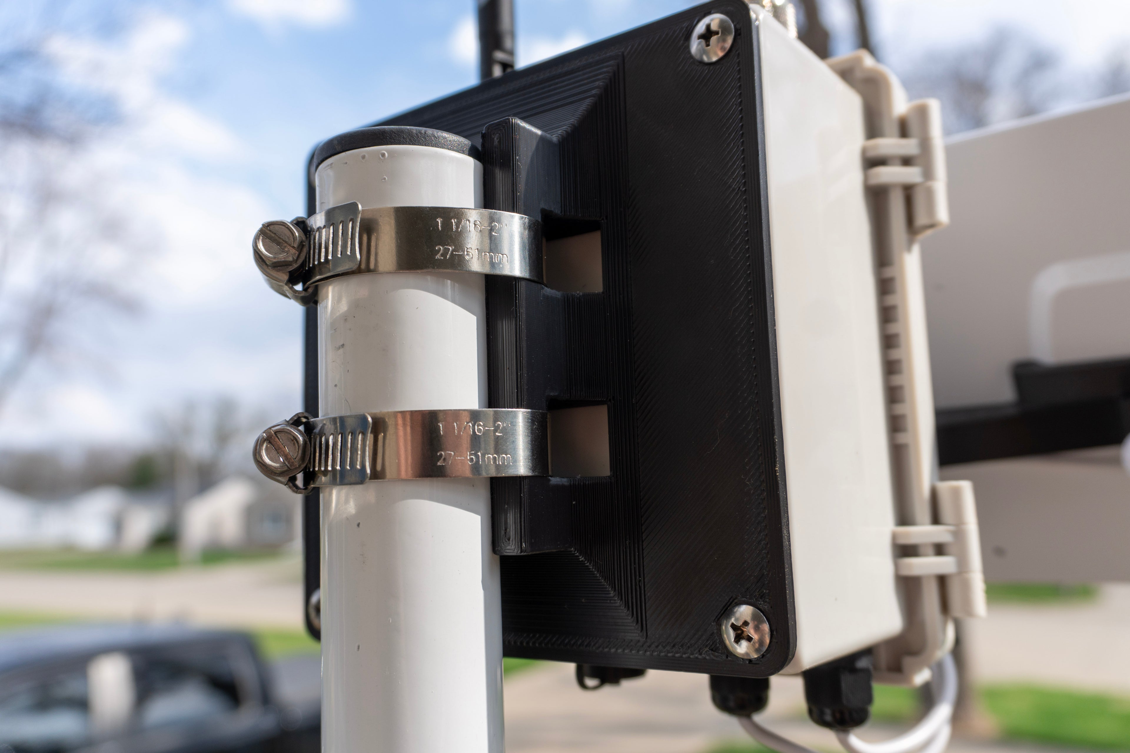 The Complete Solar Node Mount Kit (as seen in 1W WisMesh Booster how-to video)