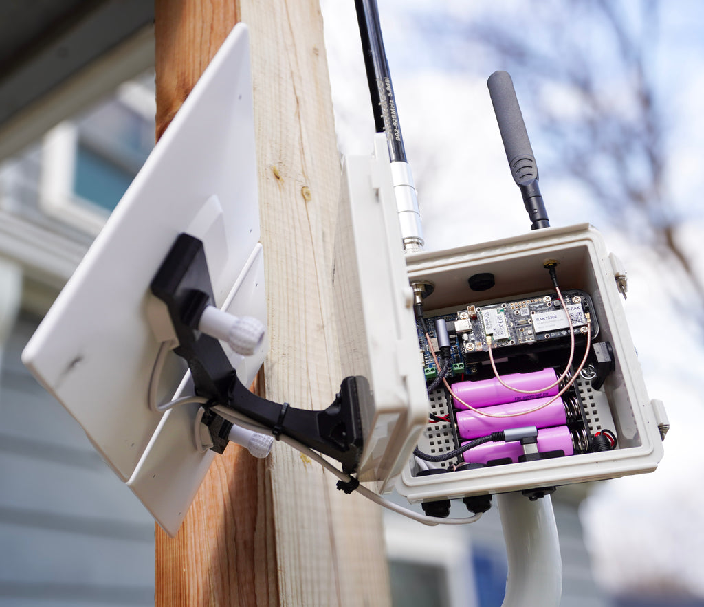 1W WisMesh Solar Node – Long Range Off-Grid Meshtastic / Meshcore Booster