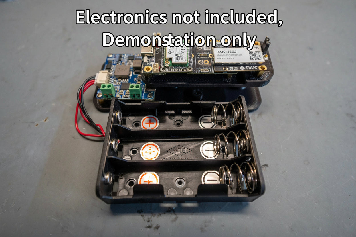 The Complete Solar Node Mount Kit (as seen in 1W WisMesh Booster how-to video)
