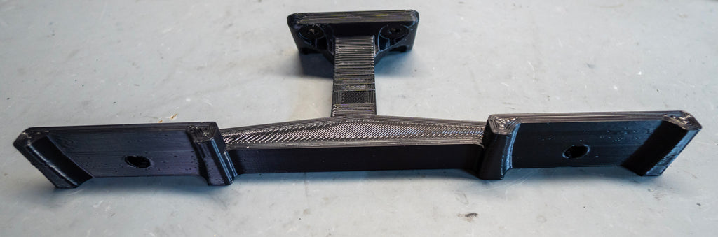 Double Solar Panel Mount. 3D Printed in ASA