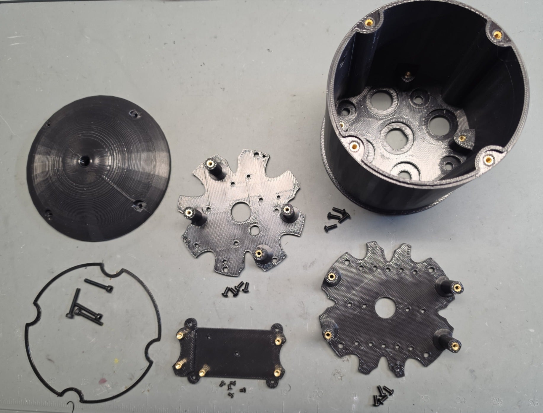 Canopy Comms Meshtastic Solar Node Printed Parts Kit